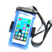 PVC waterproof armband phone case - blue - Sport products<<<HurtelXML
