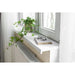 PVC WINDOW SINGLE FOR INTERIOR INSTALLATION VILO WHITE 15X300 CM. - Первази и аксесоари за