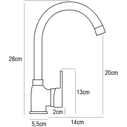 PYRAMIS BELLO granite faucet vanilla - Kitchen tapsAGD-BAT<<<Home Appliance - ProductsAGD<<<ActionPL