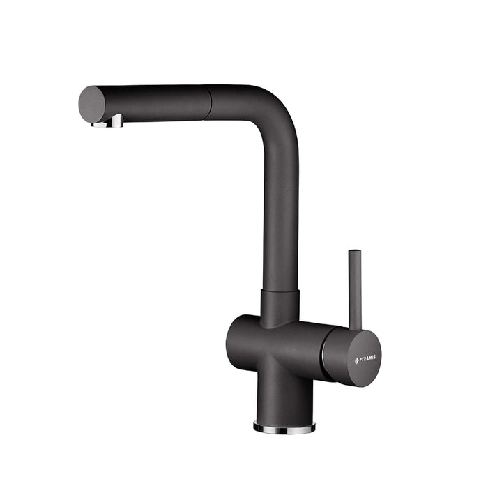 PYRAMIS CAPRICCIO VOLCANO KITCHEN FAUCET WITH GRANITE COVER