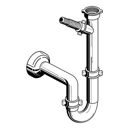PYRAMIS F 60 MM SINK SIPHON.