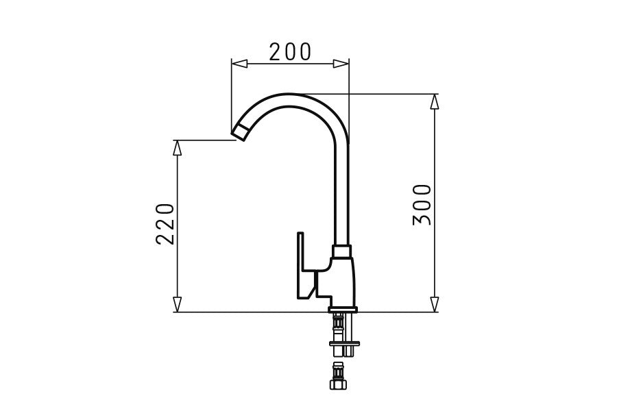 PYRAMIS BELLO DUO granite grey concrete mixer
