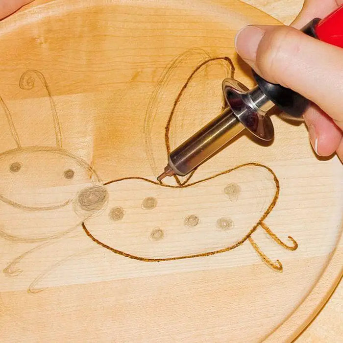 PYROGRAPH WITH STAND AND 9 ATTACHMENTS PEBARO 0260 - Уреди за гравиране<<<Шлайф машини<<<Инструменти и