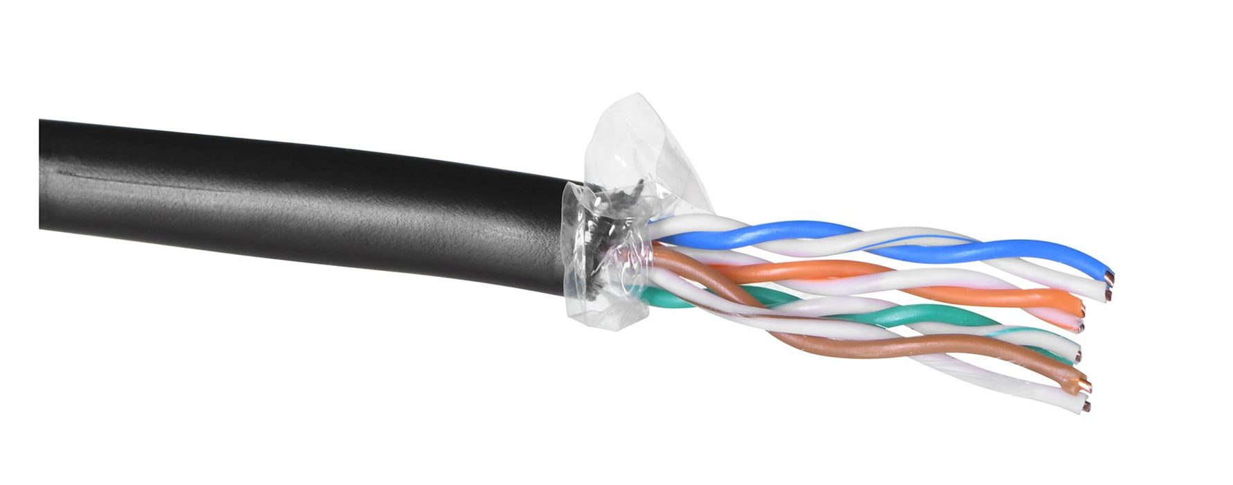 Q-LANTEC KIU5OUTS305Q networking cable 305 m Cat5e U/UTP (UTP) Black