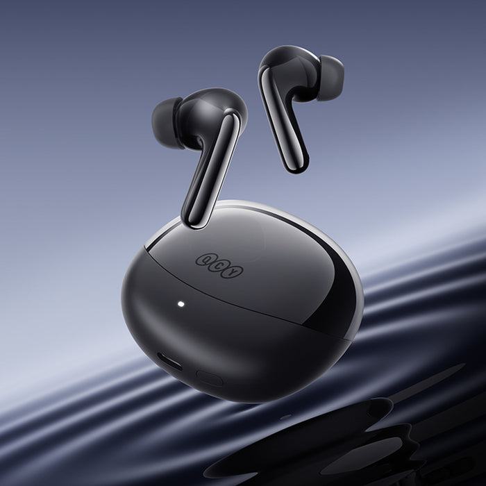 QCY Melobuds N60 In-Ear Wireless Headphones with LDAC AAC and ANC Noise Cancellation - Black