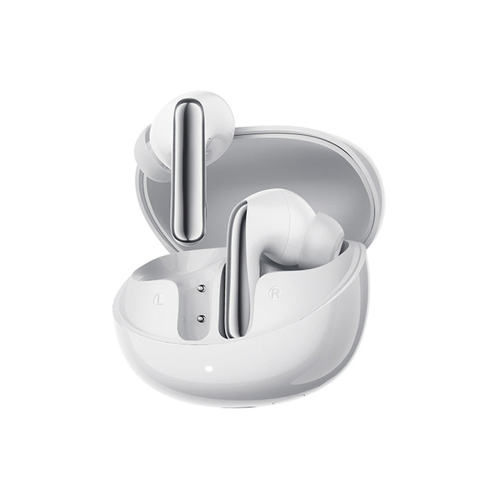 QCY Melobuds N60 Wireless In-Ear Headphones with LDAC and ANC Noise Cancellation - White