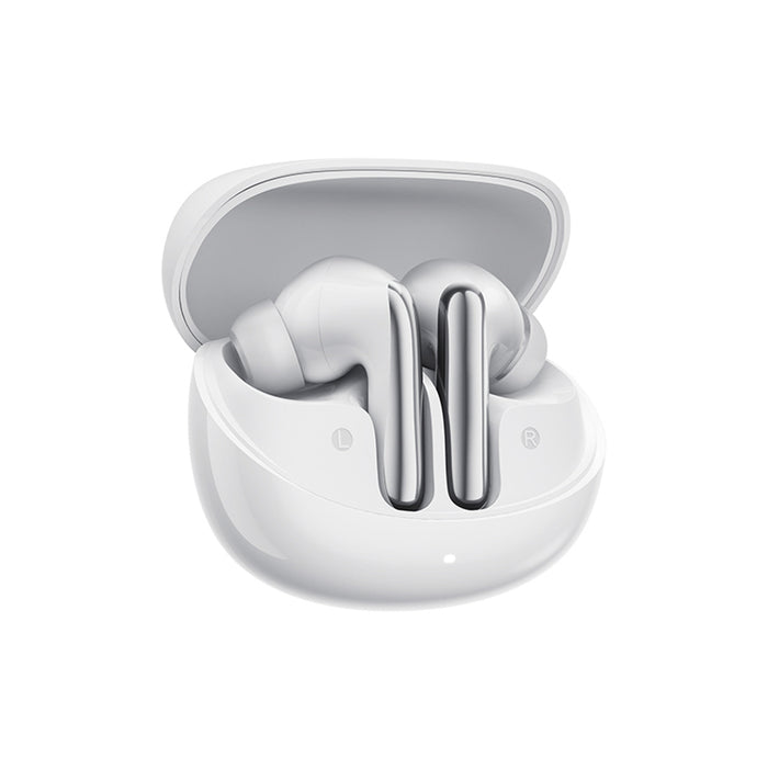 QCY Melobuds N60 Wireless In-Ear Headphones with LDAC and ANC Noise Cancellation - White