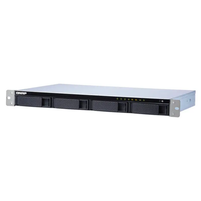 QNAP TS-431XeU NAS Rack (1U) Ethernet LAN Black Stainless steel Alpine AL-314