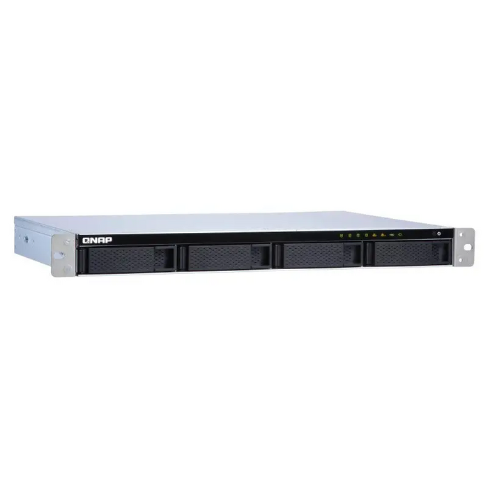 QNAP TS-431XeU NAS Rack (1U) Ethernet LAN Black Stainless steel Alpine AL-314