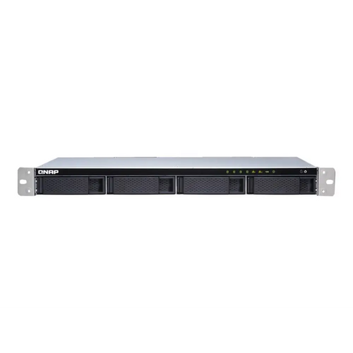 QNAP TS-431XeU NAS Rack (1U) Ethernet LAN Black Stainless steel Alpine AL-314