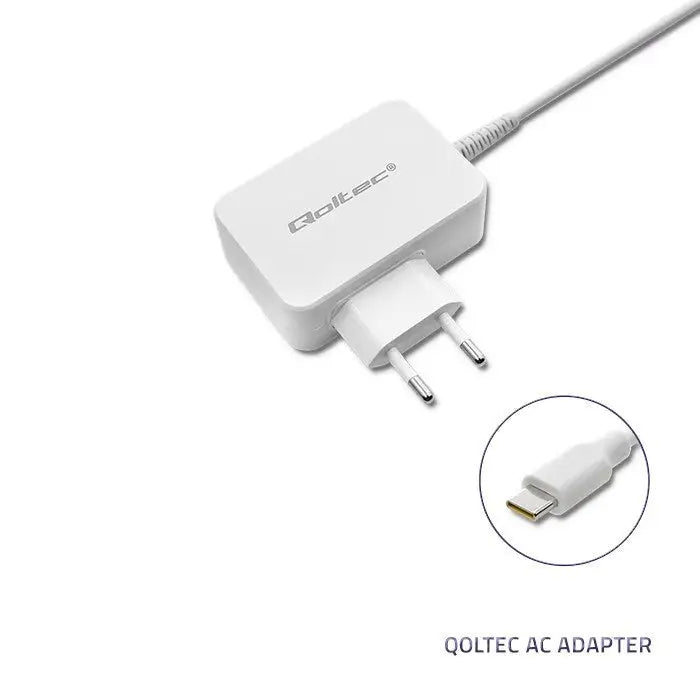 Qoltec 51039 power adapter/inverter Indoor 65 W White - Power supplies and CCTVZCC-ZAS<<<Power supplyZCC<<<ActionPL