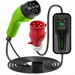Qoltec Mobile EV Charger with 2-in-1 Type 2 SCHUKO 3.5kW 230V LCD Portable Wallbox 5m - Mobile