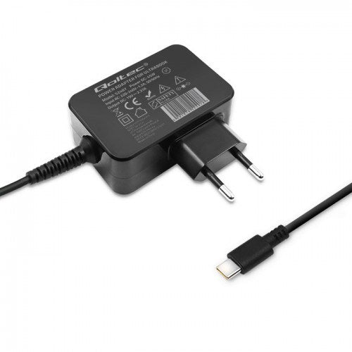 Qoltec 51024 mobile device charger Universal Black AC Fast charging Indoor