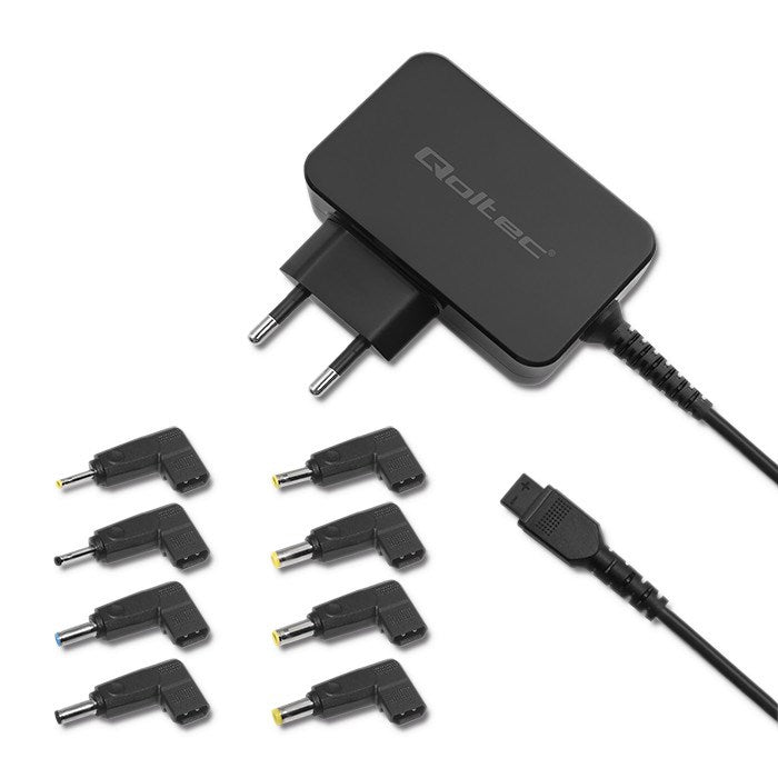 Qoltec 51025 power adapter/inverter Black