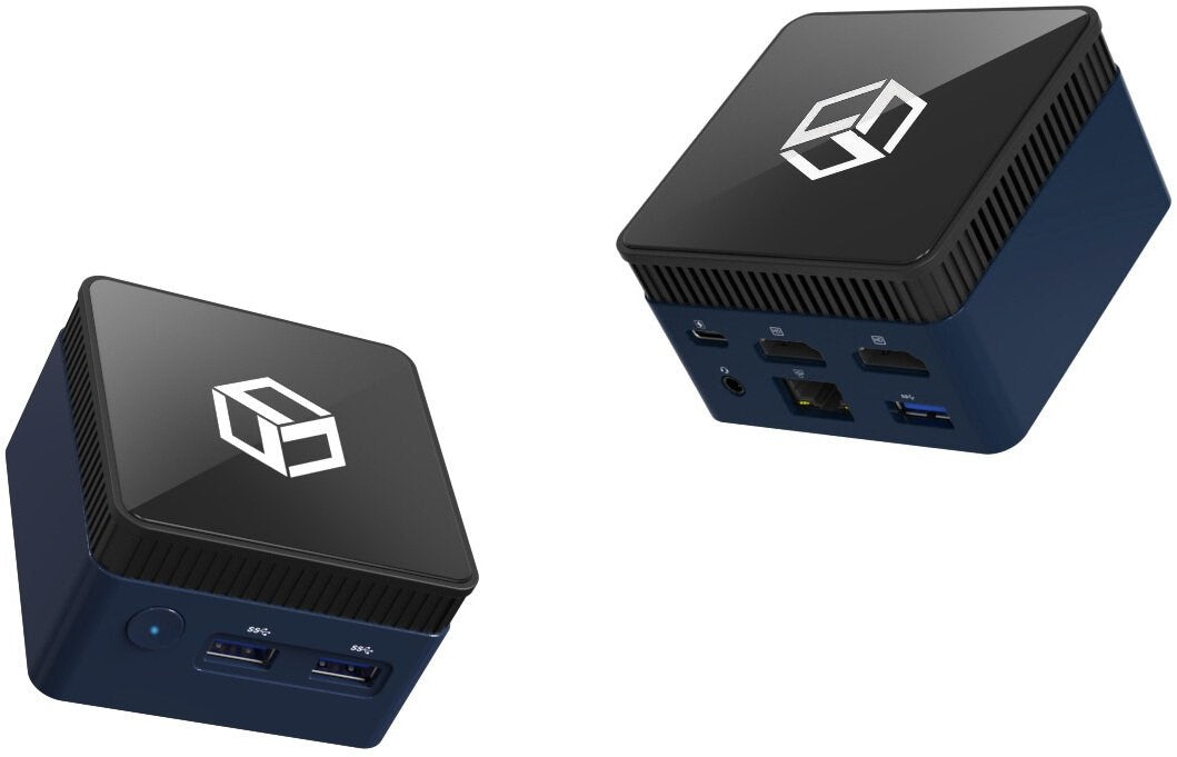 Mini PC Qoobe ANN150 N150/12GB/SSD 512GB/Win 11 Pro black