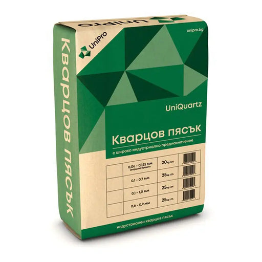 QUARTZ SAND UNIPRO UNIQUARTZ - Цимент и преобразуватели<<<Сухи строителни смеси<<<Строителни материали<<<Praktiker