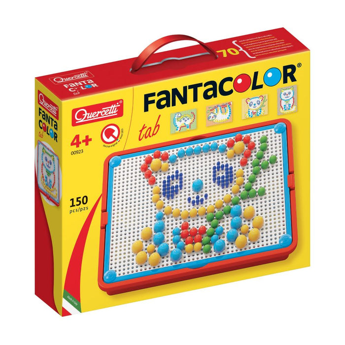 Мозайка Quercetti - Fantacolor Portable Small, 150 части