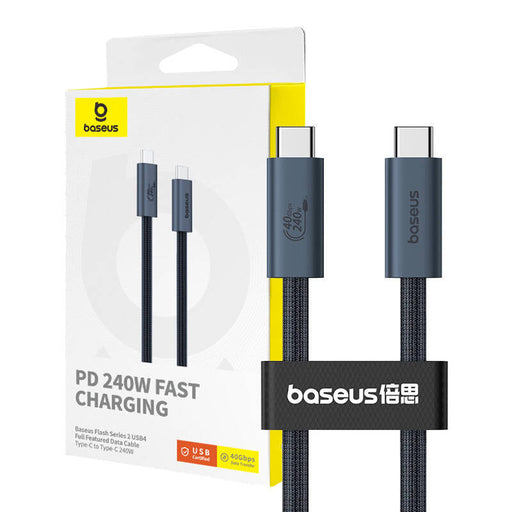 Quick Charge USB-C Baseus Flash 240W 1m (black) - USB-C to USB-C<<<USB cables<<<GSM Accessories<<<InnproXML&&&Cell