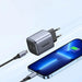 Quick charger GaN 2 x USB-C 45W QC PD Ugreen CD294 - gray - Cell phone USB charger<<<HurtelXML&&&Зарядни