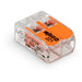 QUICK CONNECT CABLE CLAMP 2X4MM FLEXIBLE/2X2.5MM RIGID OD. WAGO 5 PCS - Инсталационни