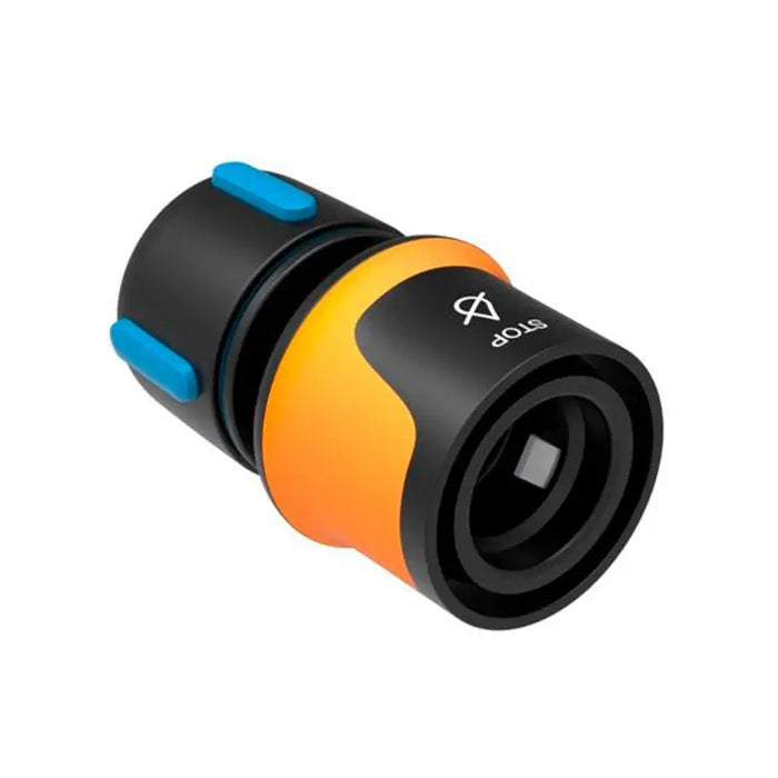 QUICK COUPLING WITH STOP VALVE FOR HOSE 1/2’’ FISKARS 1027079 - Оборудване напояване<<<Напояване<<<Градина<<<Praktiker