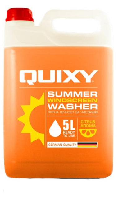 SUMMER FLUID FOR WIPER 5L QUIXY