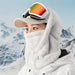 Qunature Arctic Velvet Ski Balaclava Size M - White - Sport products<<<HurtelXML