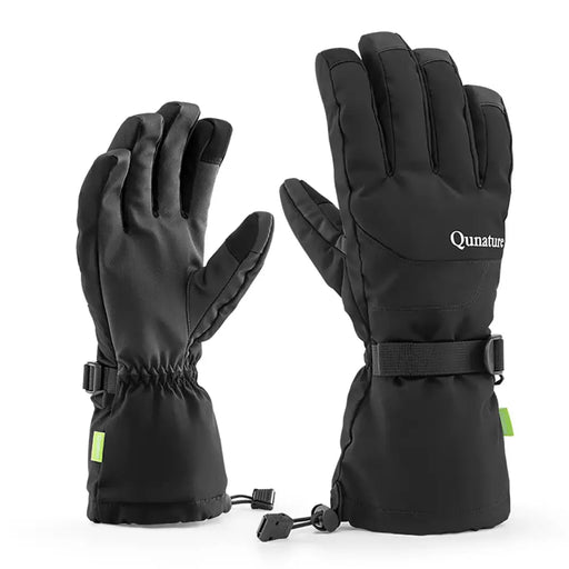 Qunature Finger Style Ski Gloves Size L - Black - Sport products<<<HurtelXML