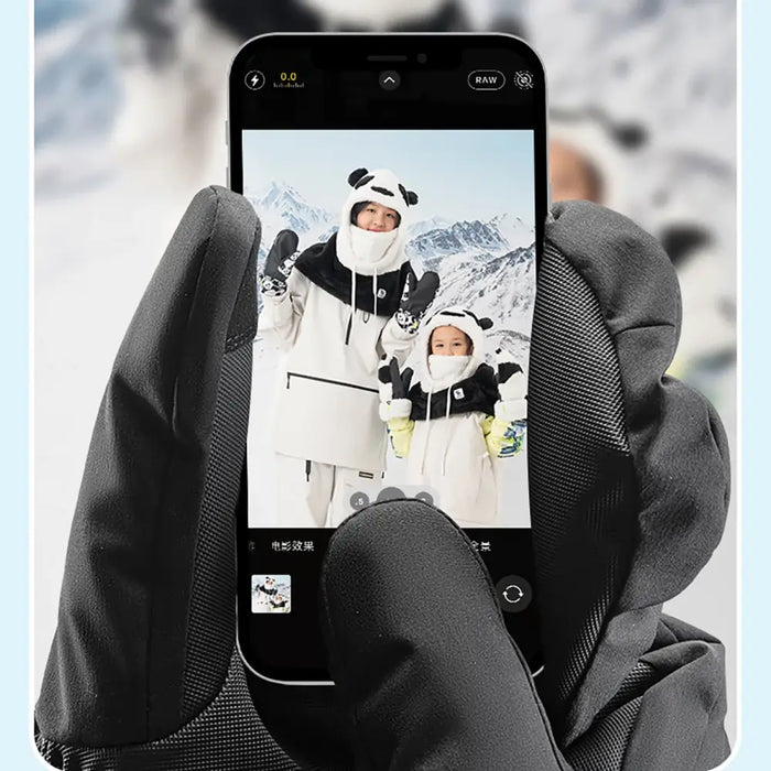 Qunature Full Length Ski Gloves Size M - Black - Sport products<<<HurtelXML