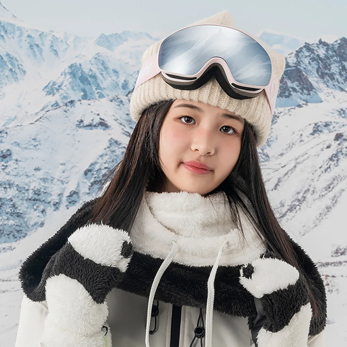 Qunature Pink Children’s skiing goggles (medium/large children’s version) - Sport products<<<HurtelXML