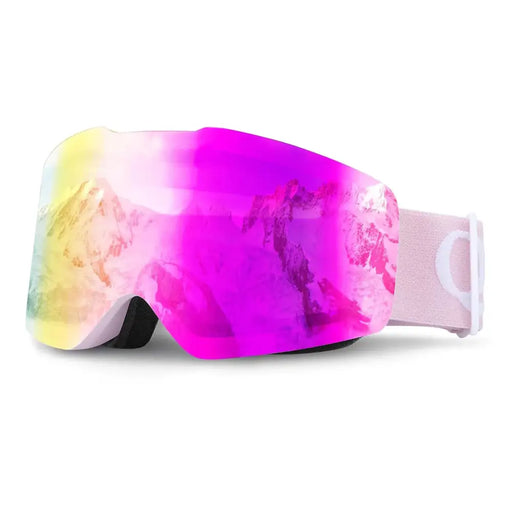 Qunature Pink Frameless Ski Goggles - Pink - Sport products<<<HurtelXML