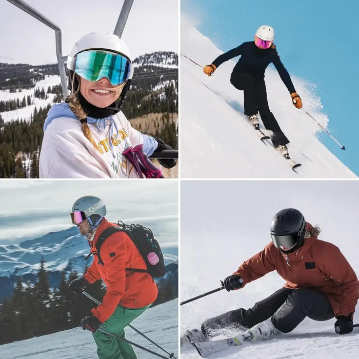 Qunature Pink Frameless Ski Goggles - Pink - Sport products<<<HurtelXML