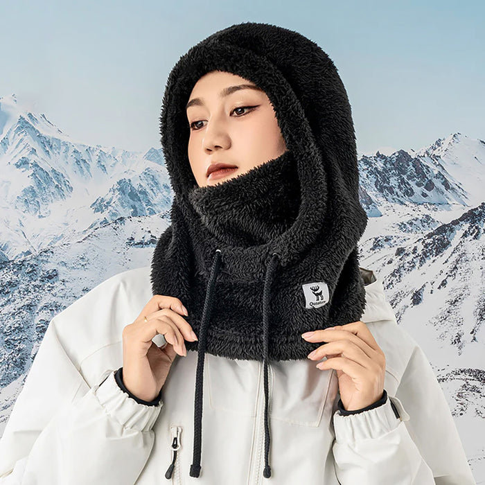 Qunature Arctic Velvet Ski Balaclava Size M - Black