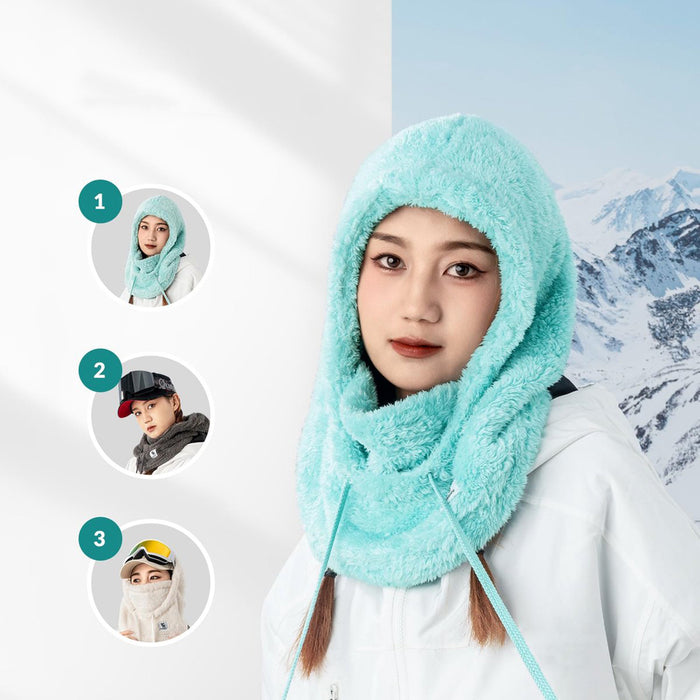Qunature Arctic Velvet Ski Balaclava Size M - Mint