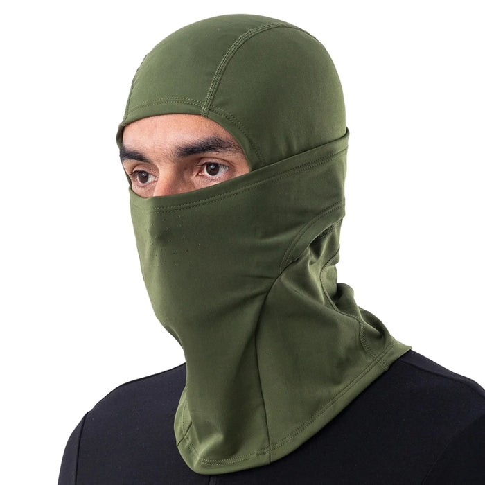 Qunature 13230023015 ski balaclava bike motorcycle balaklava size L - green