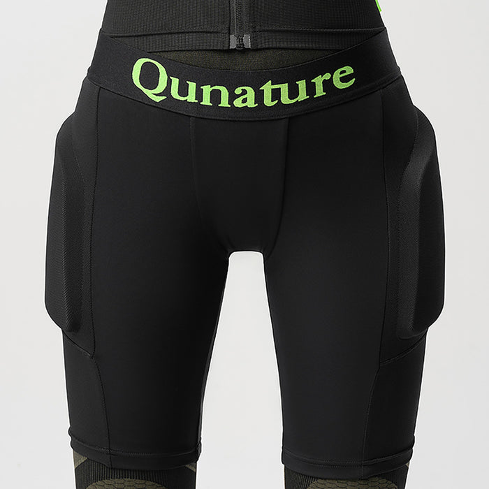 Qunature Ski Hip Protectors - Basic XL Skis Snowboard Skates - Black