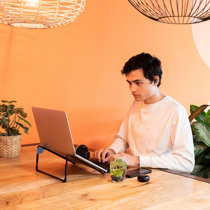 Notebook Stand R-Go RGOSC015BL Steel