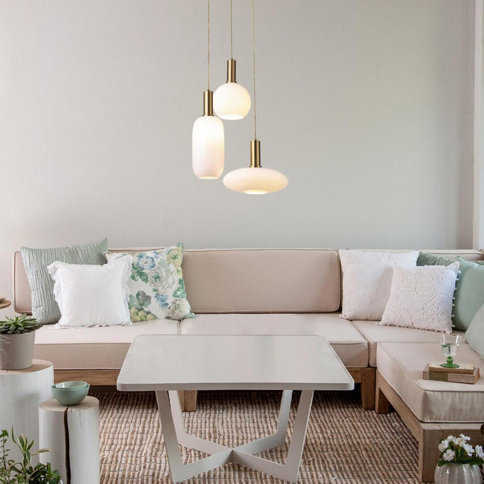 CHANDELIER SINOPIA E27 3X60W GOLD