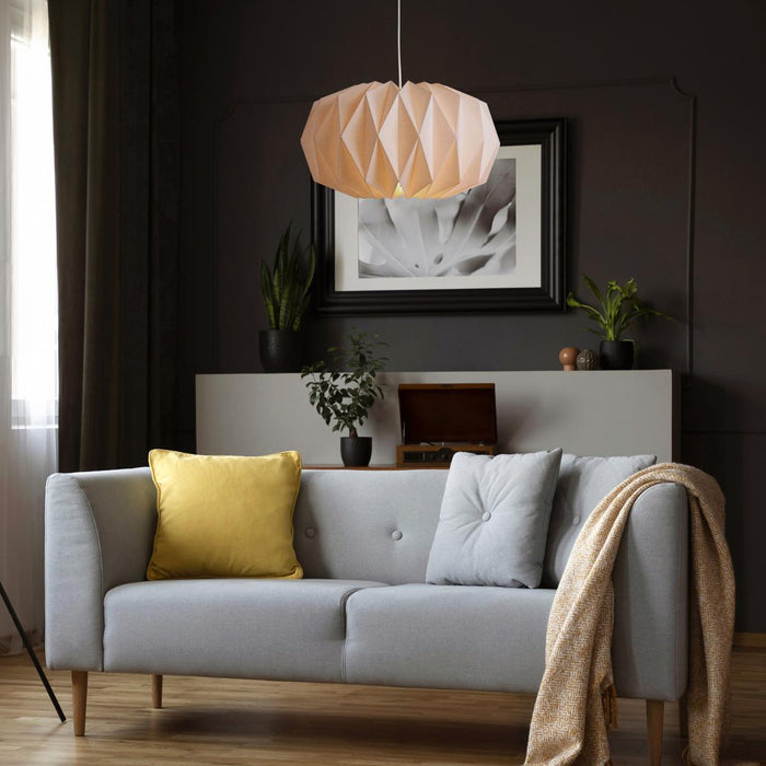 PENDANT ORMINI E27 1X25W WHITE MAT