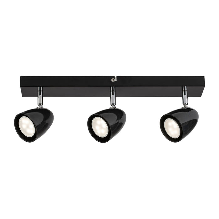 SPOTLIGHT 3XGU10 BLACK RABALUX PERICO
