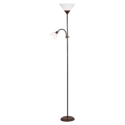 LAMP ACTION E27+ E14 BROWN-WHITE RABALUX