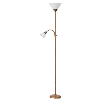 LAMP ACTION E27+ E14 COPPER-WHITE RABALUX