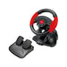 Racing Steering Wheel Esperanza EG103 Pedals Black Red PC PlayStation 3 PlayStation 2 - Аксесоари за