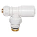 RADIATOR FAUCET LUXURY HYDRO TERM WHITE MAT - Фитинги и аксесоари за отопление<<<Отоплителна инсталация<<<Отопление