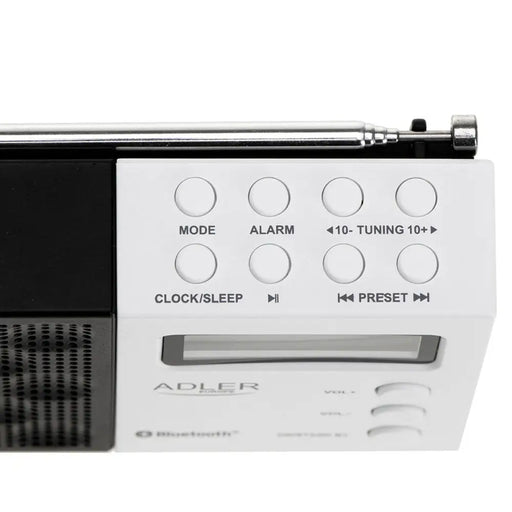Radio Adler pll fm ad 1908 Black White - Електроника Звук<<<Компютри| Електроника<<<BigBuy&&&CD радио<<<Електроника