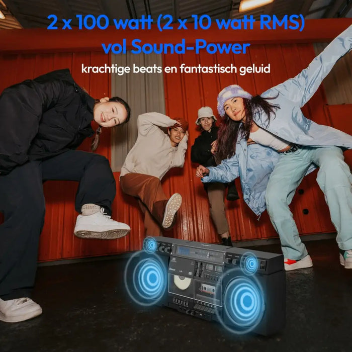 Radio cassette Medion Vintage - Електроника Звук<<<Компютри| Електроника<<<BigBuy&&&CD радио<<<Електроника