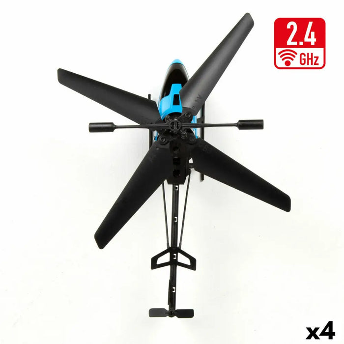 Radio control Helicopter Colorbaby (4 Units) - Електроника Игри<<<Компютри| Електроника<<<BigBuy&&&Търтеите и