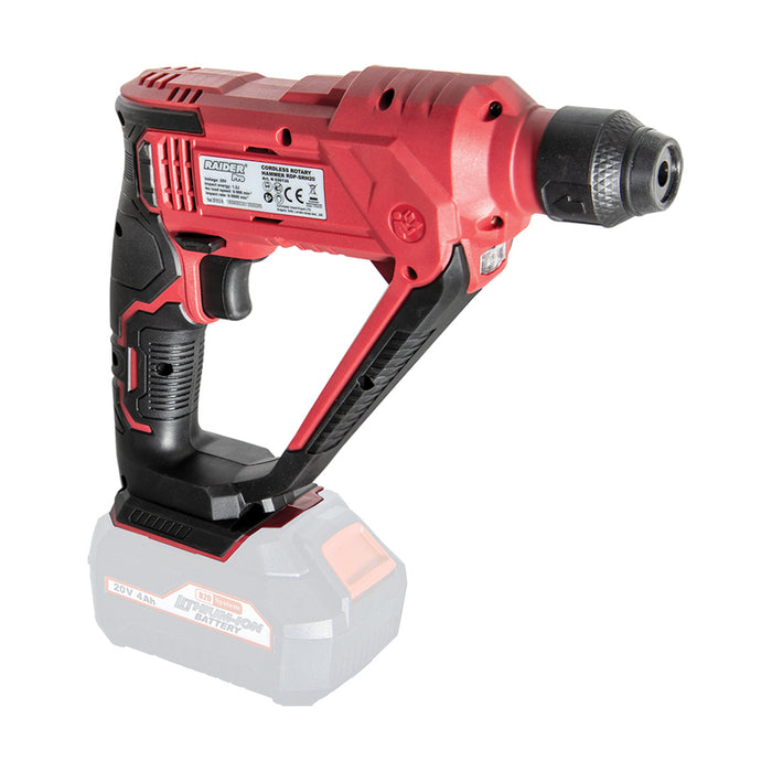 BATTERY PUNCH RAIDER PRO RDP-SRH20 1.20 J, SDS PLUS, WITHOUT BATTERY AND CHARGER