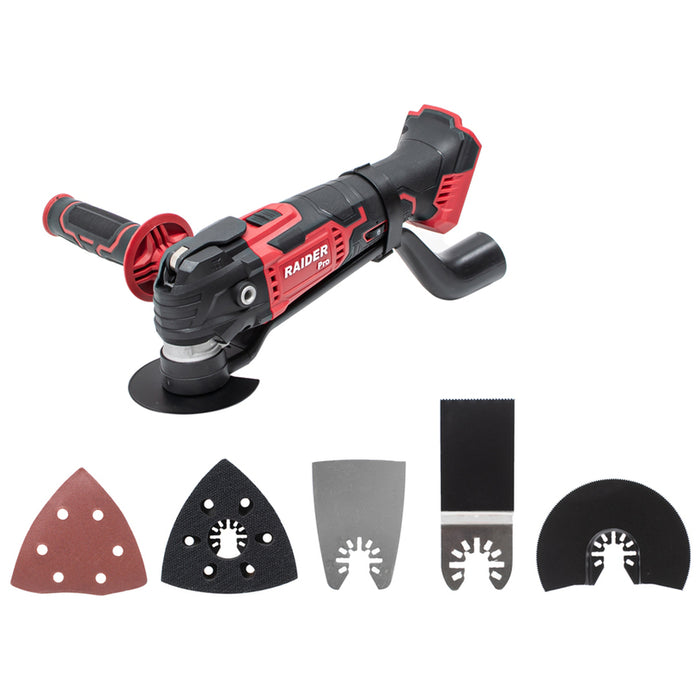 BATTERY MULTIFUNCTION TOOL RAIDER PRO RDP-SOMT20 20 V, WITHOUT BATTERY AND CHARGER