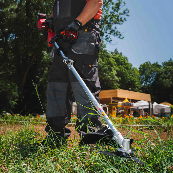 CORDLESS BRUSHLESS TRIMMER RAIDER PRO RDP-GXBC20 20 V, CUTTING WIDTH 25.00 cm